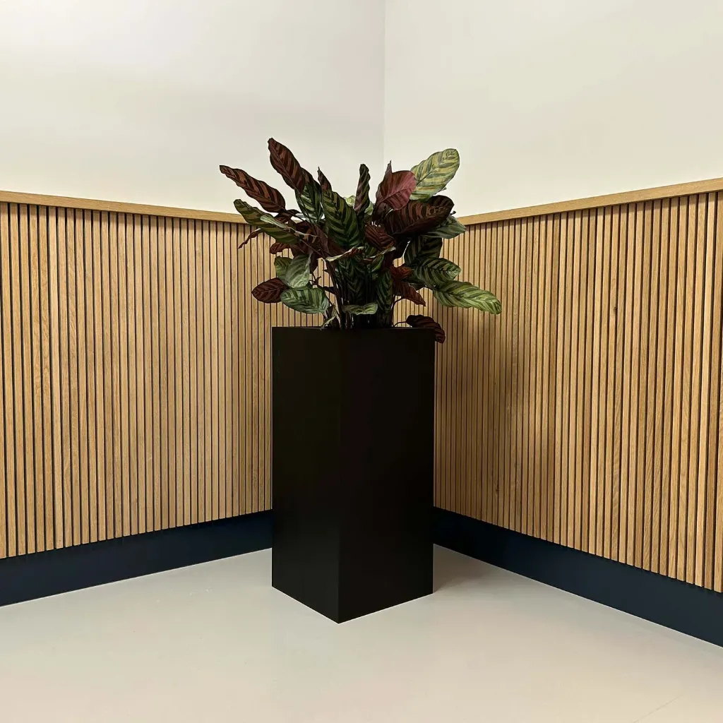 Plantenstandaard Eiken Fineer Mat