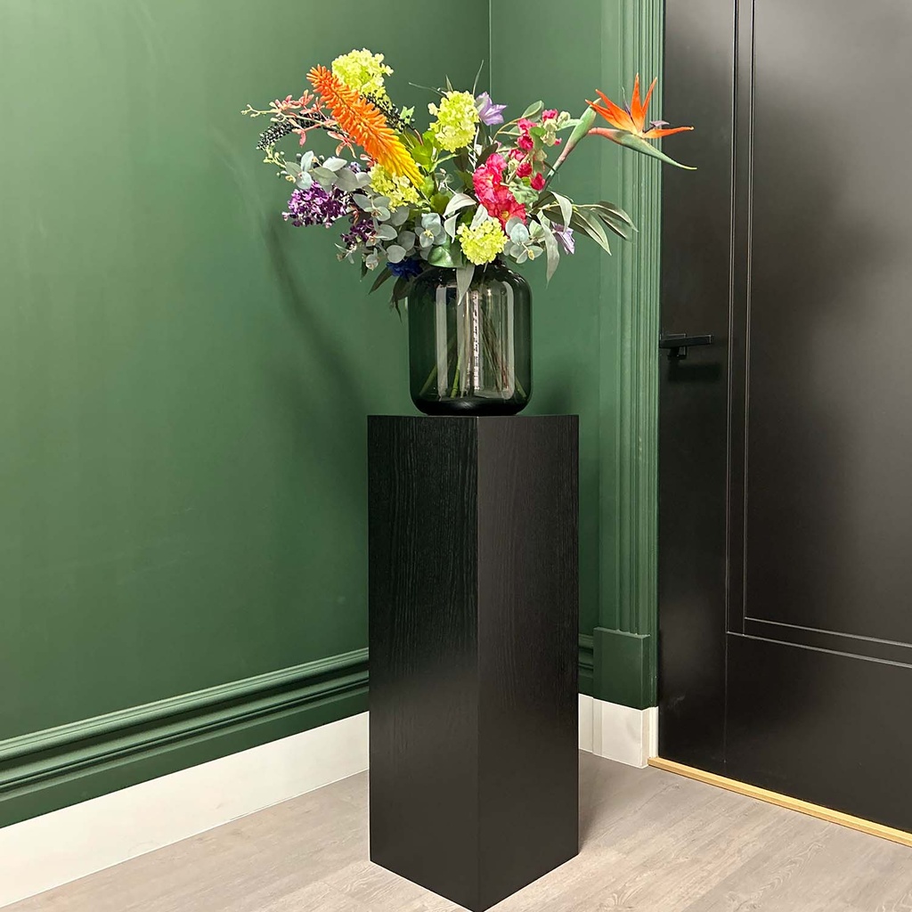 MDF Zuil Mat Zwart RAL kleur 9005