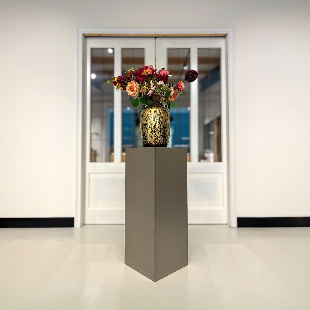 Metaal Gelakte Zuil Vierkant Aluminium