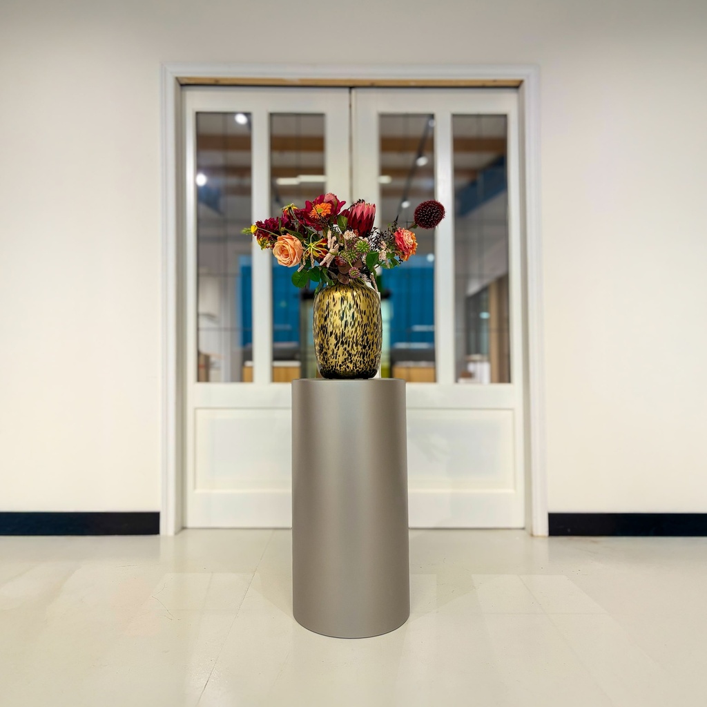 Metaal Gelakte Zuil Rond Aluminium